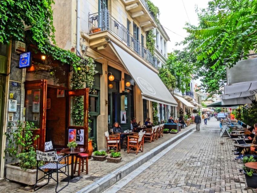 Monastiraki Classy Apartment Athena Bagian luar foto